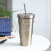 Personalized - Always Late But Worth The Wait - Golden Tumbler Online