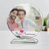 Personalized Anniversary Crystal Photo Stand Online