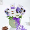 Buy Personalized Awesome Bro Serene Rakhi Arrangement