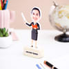 Gift Personalized Awesome Teacher Caricature For Her