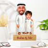 Personalized Baba And Me Caricature Online