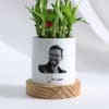 Gift Personalized Bamboo Plant With Planter