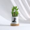 Personalized Bamboo Plant With Planter Online