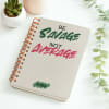 Buy Personalized Be Savage Not Average Diary