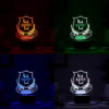 Buy Personalized Best Boss Ever LED Lamp-Black Base