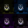 Shop Personalized Best Boss Ever LED Lamp-Black Base