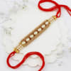 Gift Personalized Best Brother Ever LED Lamp And Pearl Rakhi Combo