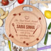 Personalized Best Cook Wooden Chopping Board Online