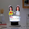 Personalized Best Friends Forever LED Caricature Online
