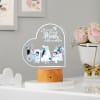 Buy Personalized Best Mom In The World LED Lamp - Wooden Finish Base