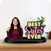 Personalized Best Sister Ever Caricature Online