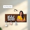 Shop Personalized Best Sister Rakhi Key Holder