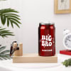 Gift Personalized Big Bro Coke Can And Eyeglasses Stand