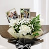 Buy Personalized Birthday Blooms And Treat Gift Combo