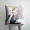 Buy Personalized Birthday Cushion with Decorative Lamp