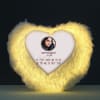 Personalized Birthday Heart-Shaped LED Cushion for Wife Online