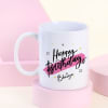 Gift Personalized  Birthday Pastel Floral Mug