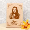 Personalized Birthday Wooden Photo Frame Online