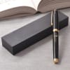 Gift Personalized Black and Golden Rollerball Pen