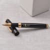 Personalized Black and Golden Rollerball Pen Online