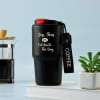 Personalized Black Car Cup (600 ml) Online