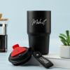 Gift Personalized Black Coffee Tumbler (600 ml)