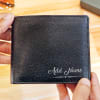 Personalized Black Leather Wallet Online