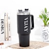 Gift Personalized Black Tumbler For Him