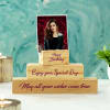 Personalized Block Photo Frame for Birthday Online