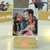 Gift Personalized Block Photo Frames For Dad - Set of 4