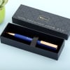 Buy Personalized Blue Matte Finish Ball Pen