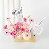 Buy Personalized Blush Blooms And Bow Tumbler Combo