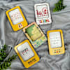 Gift Personalized Bollywood Fun Photo Frame Magnets-Set Of 5