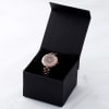 Shop Personalized Brown Embellished Wristwatch