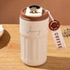 Personalized Brown Insulated Steel Flask Online