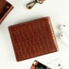 Shop Personalized Brown Leather Wallet for Men