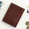 Gift Personalized Brown Money Clip for Men