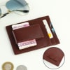 Personalized Brown Money Clip for Men Online