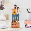 Personalized By My Side Caricature For Siblings Online