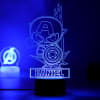 Personalized Captain America LED Lamp Online