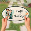 Buy Personalized Caricature Couple Nameplate