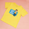 Gift Personalized Caricature T-shirt Hamper - Yellow