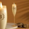 Buy Personalized Champagne Glass Candles-Set of 2