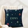 Gift Personalized Cheerful Christmas Cushion And Plant Combo