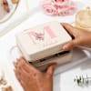 Gift Personalized Chic Off-White Jewellery Organizer