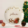 Personalized Christmas Decorative Plate Online