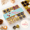 Personalized Christmas Delight Assorted Dry Fruits Laddoo - 24 Pcs Online