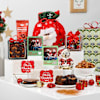 Personalized Christmas Ornaments And Treats Hamper Online