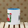 Shop Personalized Christmas Pink & Blue Handle Mug Combo