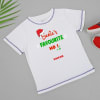 Personalized Christmas T-shirt for Kids- White Online